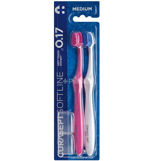 CURASEPT Brosse à dents médium 017 MEDIUM Pack CURASEPT Brosse à dents médium 017 MEDIUM Pack