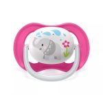 AVENT SUCETTE ORTHO 6-18M GIRL ELEP/PENG