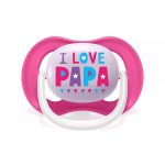 AVENT SUCETTE ORTHO 6-18M GIRL PAP/BALLO SCF080/04