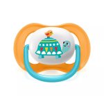 AVENT SUCETTE ORTHO 6-18M BOY PENG/TURT SCF080/07