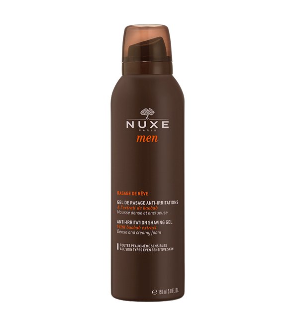 NUXE MEN Gel de Rasage Anti-irritations 150ml NUXE MEN Gel de Rasage Anti-irritations 150ml