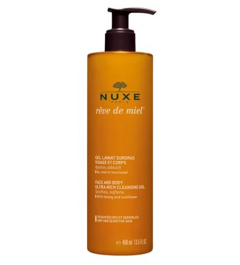 Nuxe Gel lavant Surgras Visage et Corps – 400 ml