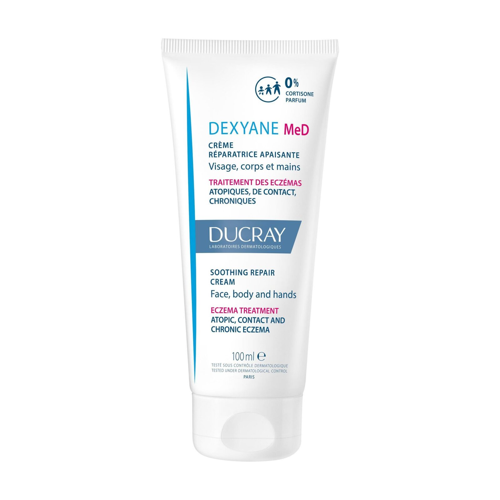 Ducray – Crème Réparatrice Apaisante — Crème eczéma – Dexyane MeD 100 ml Ducray – Crème Réparatrice Apaisante — Crème eczéma – Dexyane MeD 100 ml