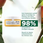 Klorane – Masque nutrition à la Mangue – Cheveux secs 150 ml
