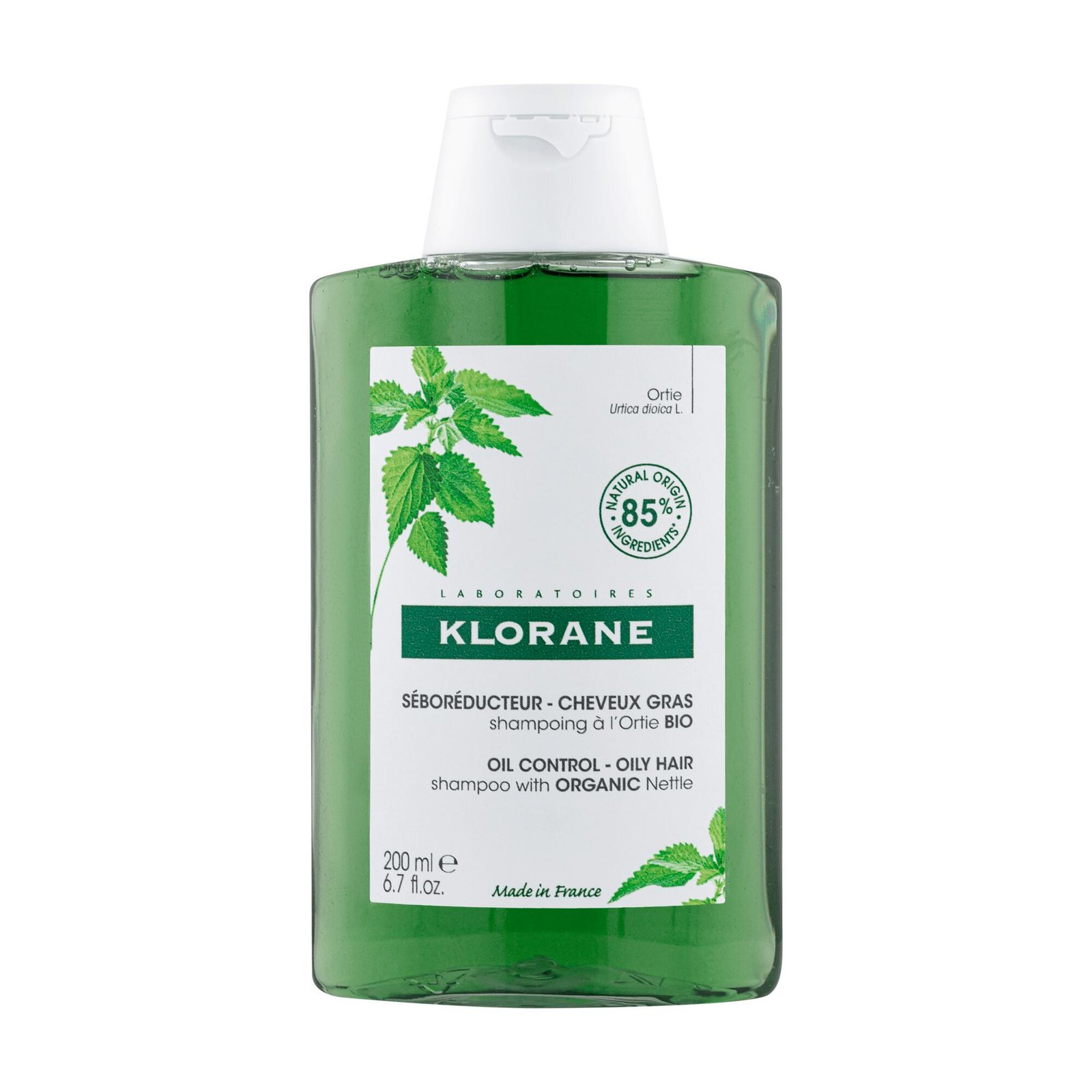 Klorane – Shampoing Séboréducteur à l’Ortie BIO – Cheveux gras 200 ml Klorane – Shampoing Séboréducteur à l’Ortie BIO – Cheveux gras 200 ml