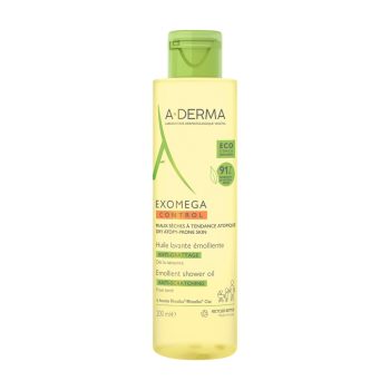 A-DERMA — EXOMEGA CONTROL HUILE LAVANTE ÉMOLLIENT ANTI-GRATTAGE 200 ml