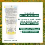 Klorane – Shampoing démêlant au Calendula apaisant – Bébé – Cheveux délicats 200 ml
