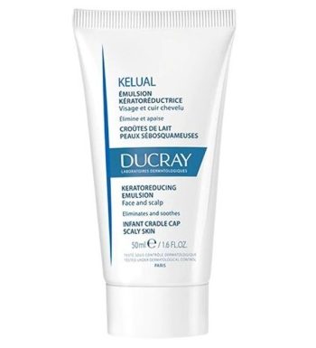 Ducray — Émulsion Kératoréductrice — Crème croûtes de lait — Kelual 50 ml