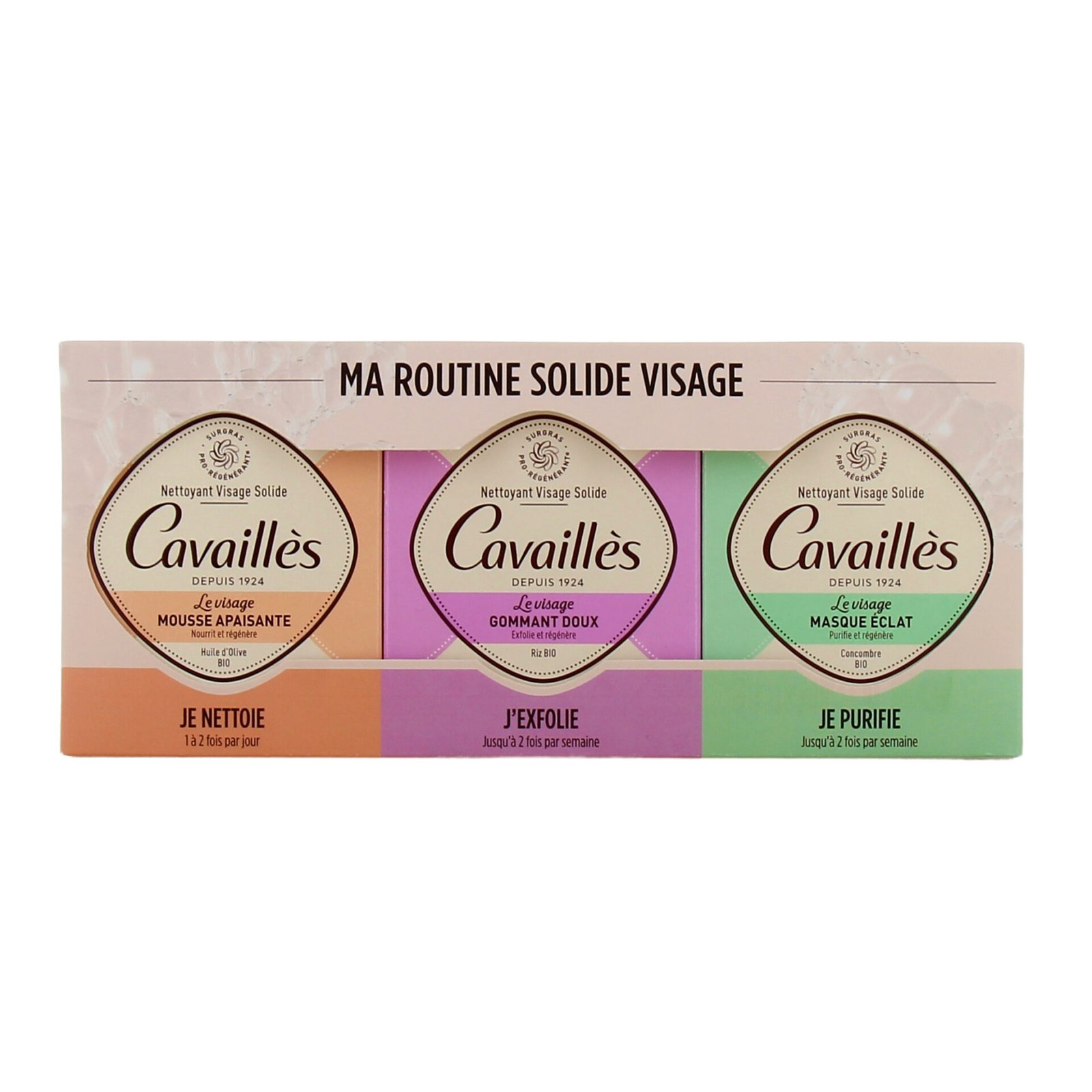 ROGE CAVAILLES MA ROUTINE SOLIDE VISAGE ROGE CAVAILLES MA ROUTINE SOLIDE VISAGE