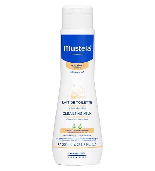 Mustela Lait de Toilette Bébé – 200 ml Mustela Lait de Toilette Bébé – 200 ml