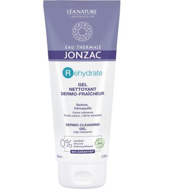 EAU THERMALE JONZAC RÉHYDRATE GEL NETTOYANT DERMO-FRAÎCHEUR 200 ml