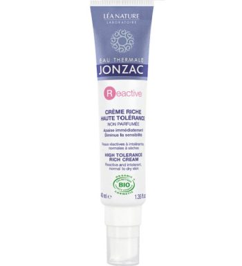EAU THERMALE JONZAC RÉACTIVE CRÈME RICHE HAUTE TOLÉRANCE 40 ml