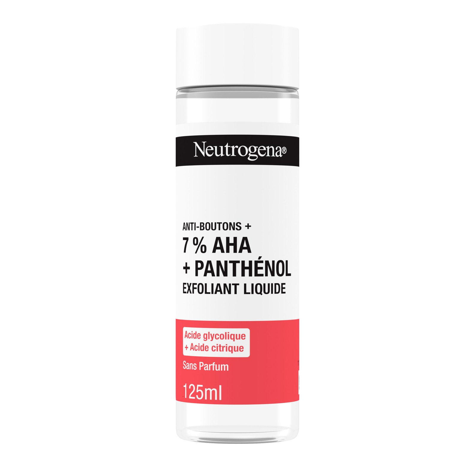 Neutrogena Exfoliant Liquide Anti-Boutons + 7 % AHA + Panthénol 125 ml Neutrogena Exfoliant Liquide Anti-Boutons + 7 % AHA + Panthénol 125 ml