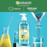GARNIER Skin Active Fast Clear Gel Nettoyant Moussant Anti Acné avec de l’Acide Salicylique – 200ml