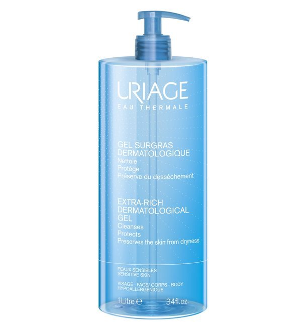 Uriage Gel Surgras liquide dermatologique – 1 L Uriage Gel Surgras liquide dermatologique – 1 L