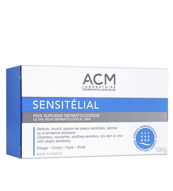 Acm Sensitelial Pain Surgras Dermatologique – 100 g Acm Sensitelial Pain Surgras Dermatologique – 100 g