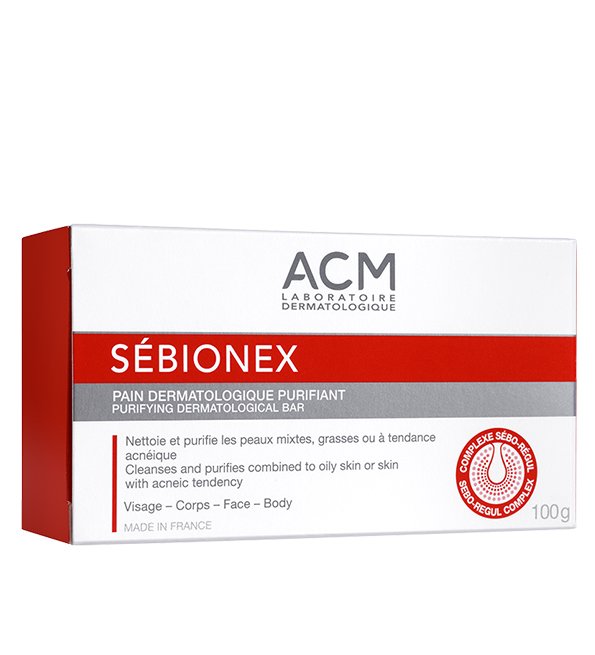 Acm Sébionex Pain Dermatologique Purifiant – 100 g Acm Sébionex Pain Dermatologique Purifiant – 100 g