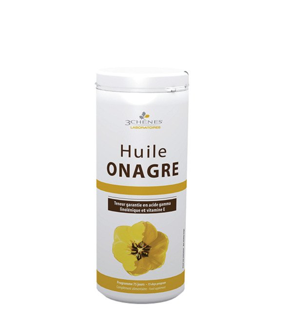 3Chenes Huile d’Onagre Oméga 6 et Vitamine E 150 Capsules 3Chenes Huile d’Onagre Oméga 6 et Vitamine E 150 Capsules