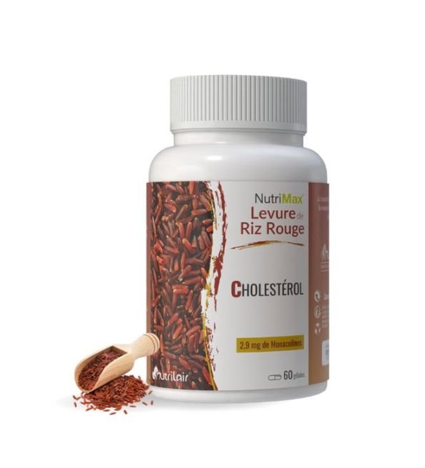 Nutrimax Levure Riz Rouge 60 Gelules Nutrimax Levure Riz Rouge 60 Gelules