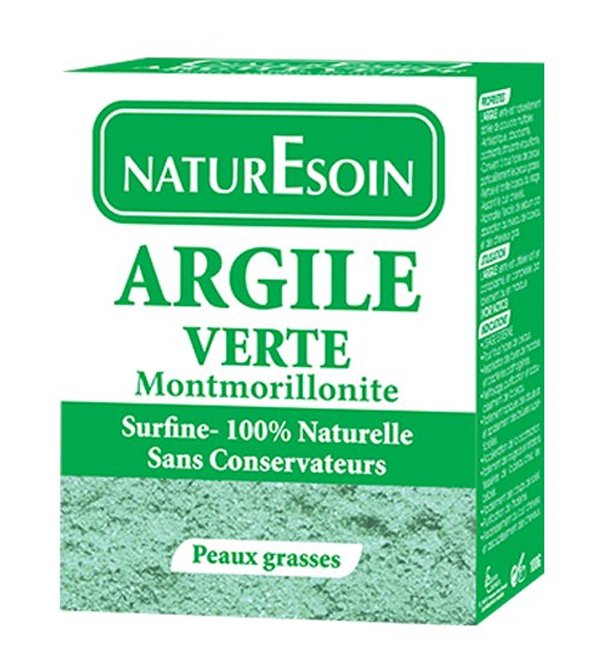 NaturEsoin Argile Verte – 100 G NaturEsoin Argile Verte – 100 G