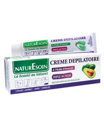 NaturEsoin Crème Dépilatoire à l’Huile d’Avocat – 50 ml