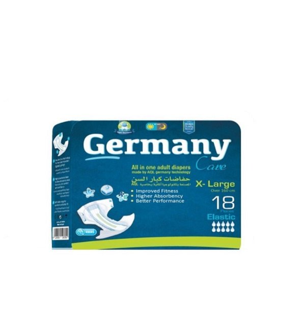 Germany Care Couches Adultes Taille XL 18 Pièces Germany Care Couches Adultes Taille XL 18 Pièces