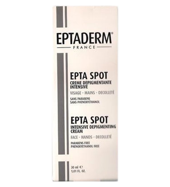 Eptaderm EPTA Spot Crème Dépigmentante Intensive – 30 ml Eptaderm EPTA Spot Crème Dépigmentante Intensive – 30 ml