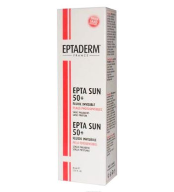 Eptaderm Epta Sun 50+ Fluide Invisible – 40 ml
