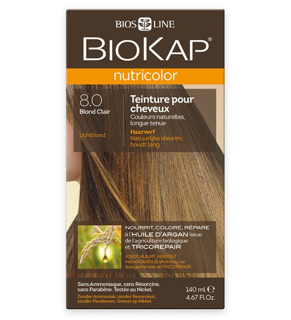 Biokap – Nutricolor 8.0 Blond clair Biokap – Nutricolor 8.0 Blond clair