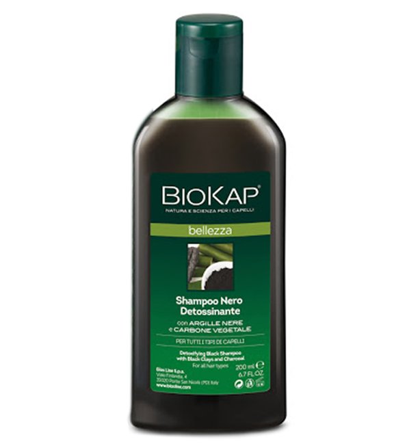 Biokap – Shampoing noir detoxifiant Belleza – 200 ml Biokap – Shampoing noir detoxifiant Belleza – 200 ml