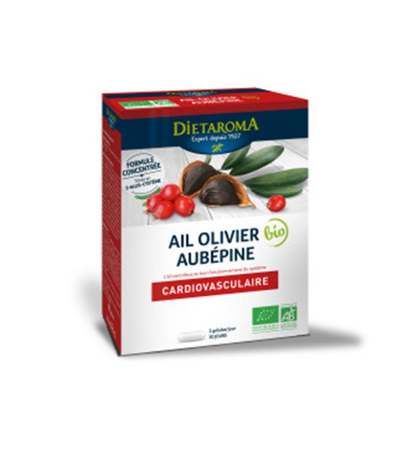 Dietaroma Ail olivier Aubepine 60gelules Dietaroma Ail olivier Aubepine 60gelules