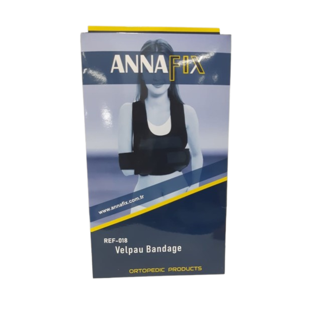 ANNAFIX Immobilisation De Bras & d’epaule Noir REF-018 ANNAFIX Immobilisation De Bras & d’epaule Noir REF-018