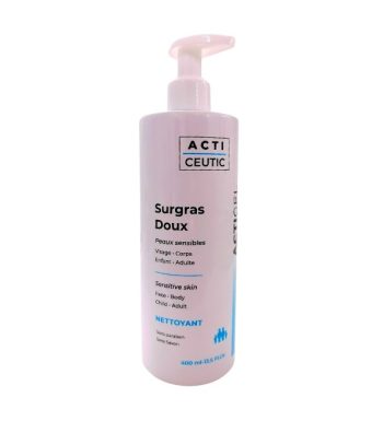 Acti Ceutic Gel Surgras Doux Peaux Sensibles 400ml