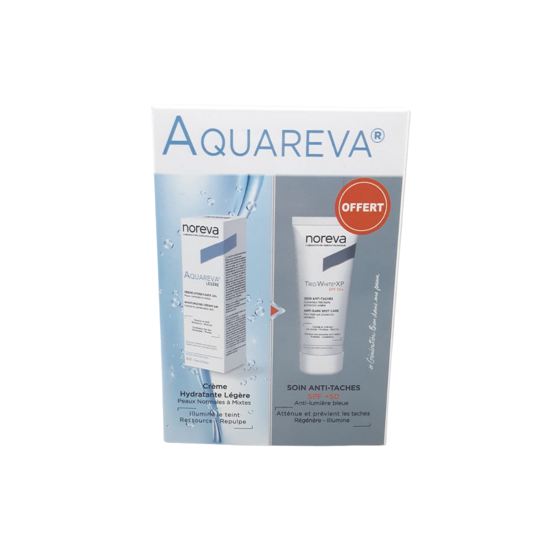Noreva Aquareva Duo Pack Creme Legere 40ml+Triowhite XP spf50+ 40ml Noreva Aquareva Duo Pack Creme Legere 40ml+Triowhite XP spf50+ 40ml