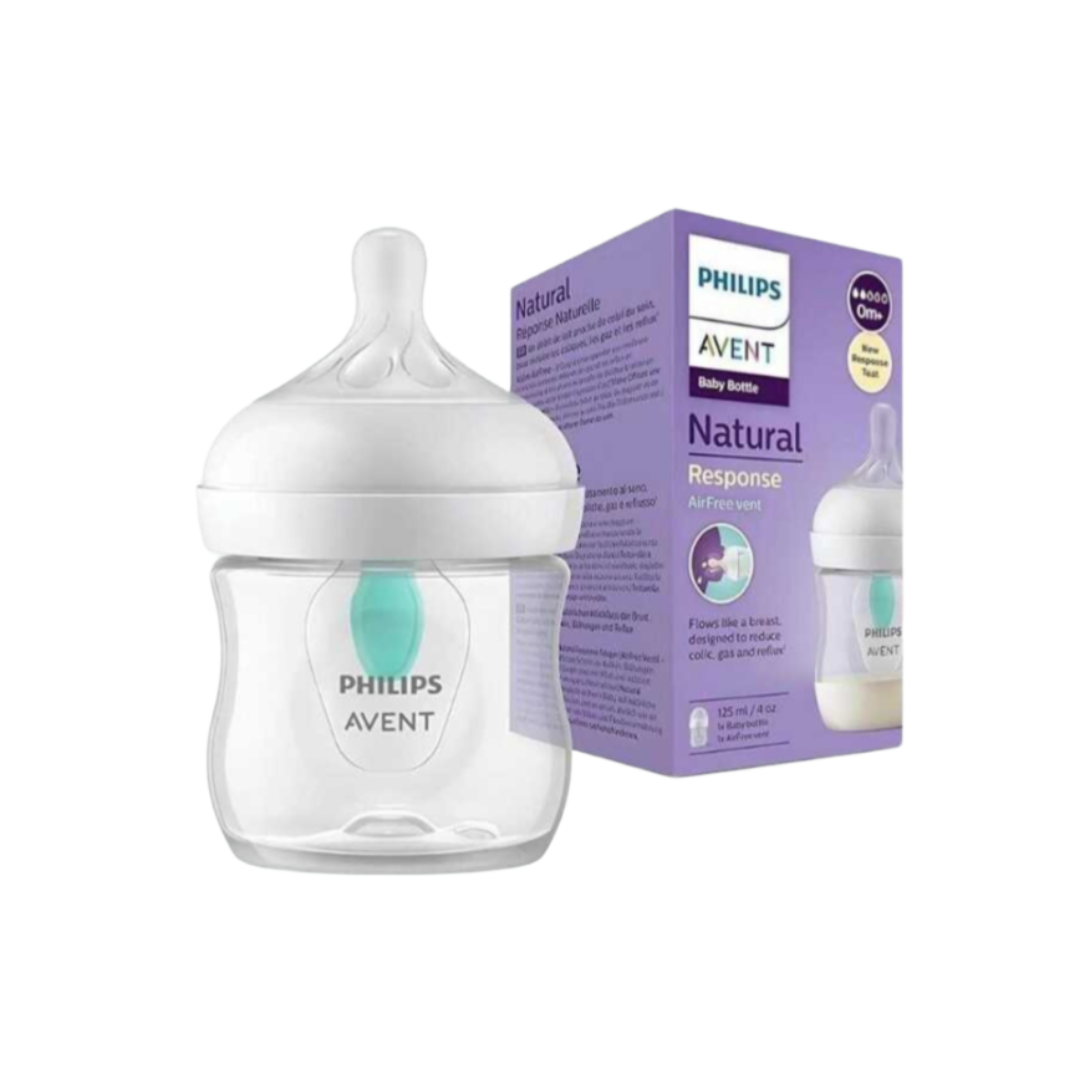 Avent Biberon Natural 125ml Valve Air Free Scf670/01 Avent Biberon Natural 125ml Valve Air Free Scf670/01