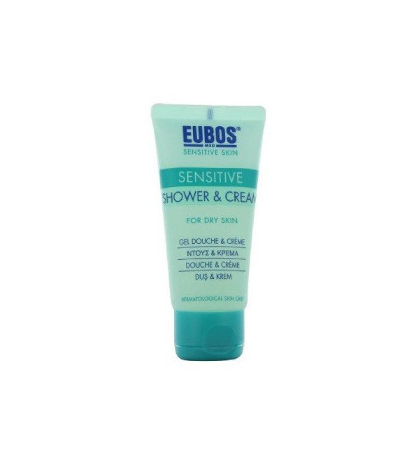 Eubos sensitive gel douche & creme 75ml Eubos sensitive gel douche & creme 75ml
