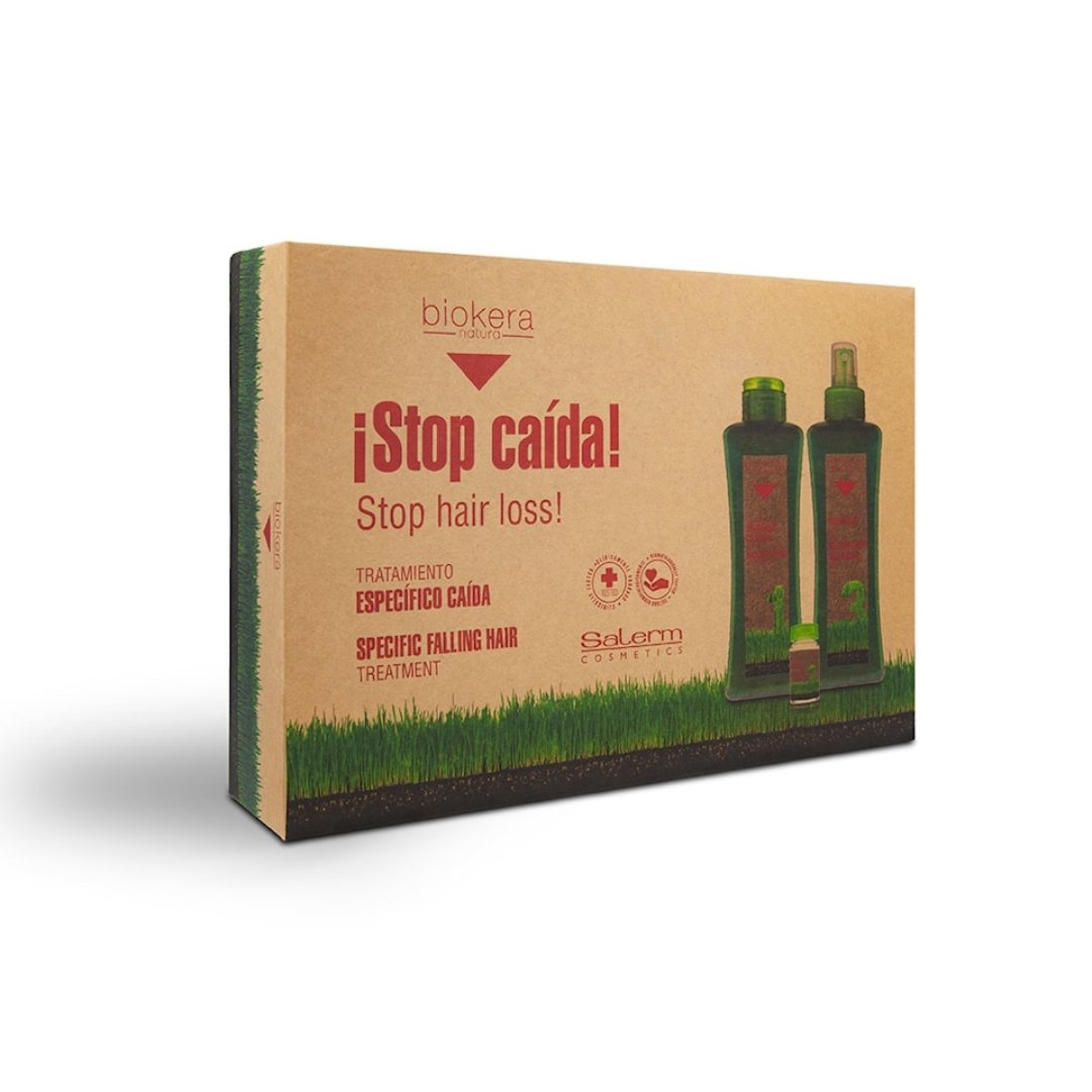 Biokera Shampoing 300ml + Spray 300ml + Lotion 6x10ml Pack Anti-Chute Biokera Shampoing 300ml + Spray 300ml + Lotion 6x10ml Pack Anti-Chute