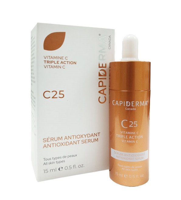 Capiderma C25 Serum Antioxydant 15ml Capiderma C25 Serum Antioxydant 15ml