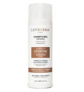 Capiderma – Shampoing Fortifiant à la Kératine – 200 ml