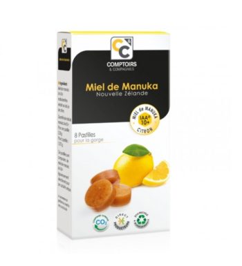 COMPTOIRS ET COMPAGNIES PASTILLE MANUKA CITRON 22G