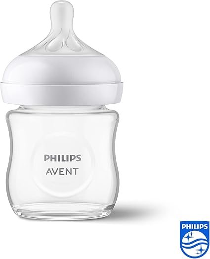 AVENT BIBERON NATURAL EN VERRE 3.0 TEAT 0M+ 125ML SCY930/01 AVENT BIBERON NATURAL EN VERRE 3.0 TEAT 0M+ 125ML SCY930/01