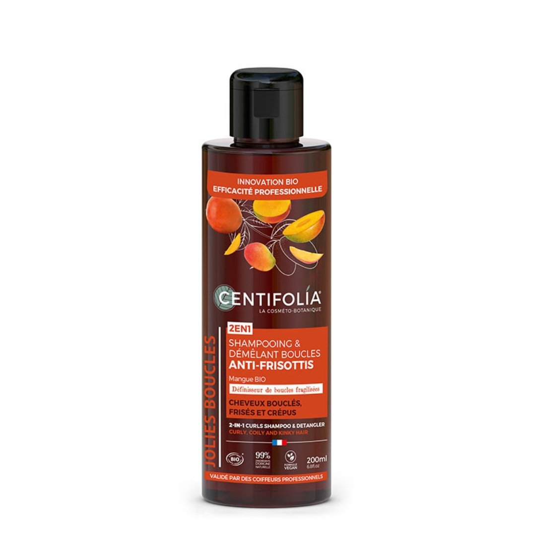Centifolia Shampoing & Demelant Boucles Anti-frisottis 200ml Centifolia Shampoing & Demelant Boucles Anti-frisottis 200ml