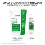 Vichy Dercos Shampoing Traitant Anti-Pelliculaire Cheveux Normaux à Gras | 200ml