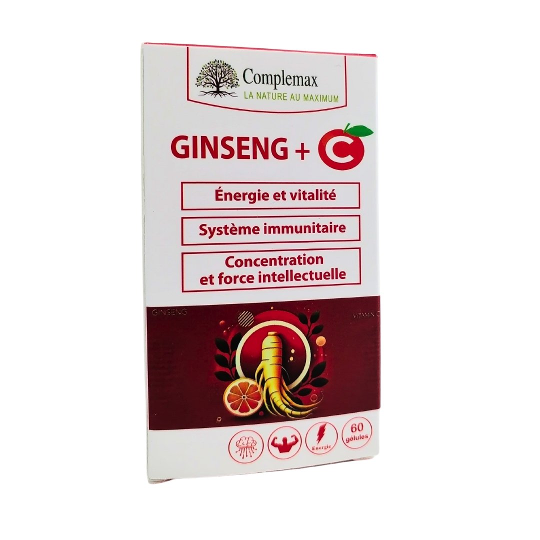 Complemax Ginseng + C 60 Gelules Complemax Ginseng + C 60 Gelules