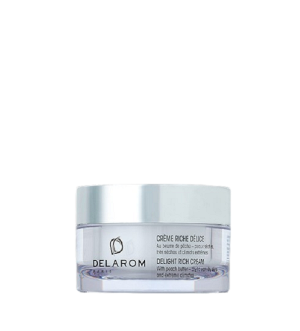 DELAROM CRÈME RICHE DÉLICE Au Beurre de Pèche 50ML DELAROM CRÈME RICHE DÉLICE Au Beurre de Pèche 50ML