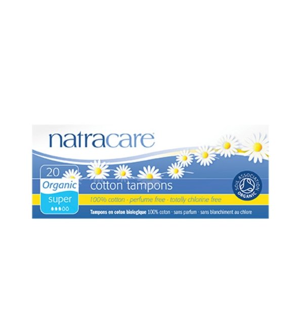NATRACARE TAMPONS SUPER SANS APPLICATEUR 20 UNITES NATRACARE TAMPONS SUPER SANS APPLICATEUR 20 UNITES