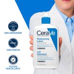CeraVe Lait Hydratant Léger Peau Sèche à Très Sèche | 236ml