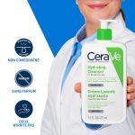 CeraVe Crème Lavante Hydratante Peau Normale à Sèche 473ml + Crème Hydratante = 3 Miniatures Offertes