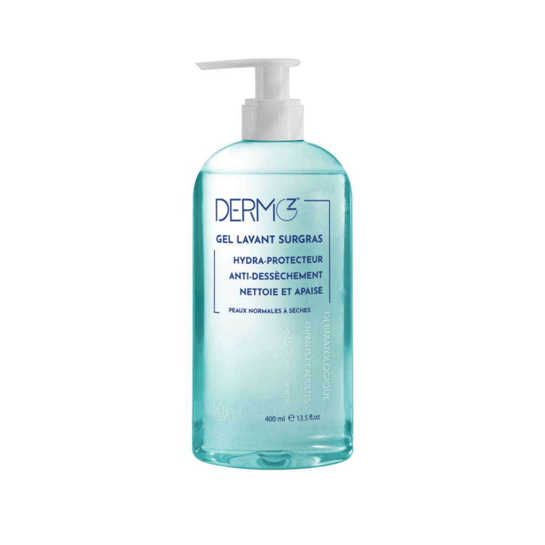 Dermoz gel lavante surgras Peaux Normales a Seches 400ml Dermoz gel lavante surgras Peaux Normales a Seches 400ml
