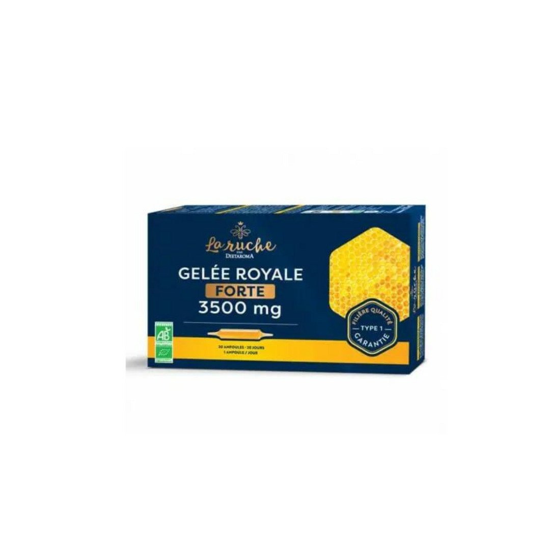 Dietaroma La Ruche Gelee Royale Forte 3500mg 20Amp*15ml Dietaroma La Ruche Gelee Royale Forte 3500mg 20Amp*15ml